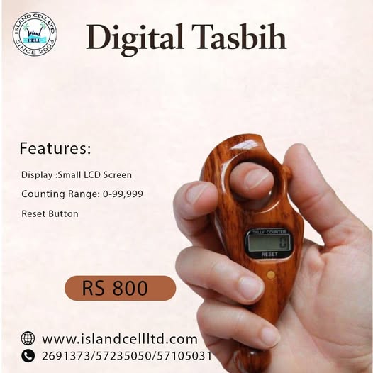 Digital Tasbih Tally Counter No.2022